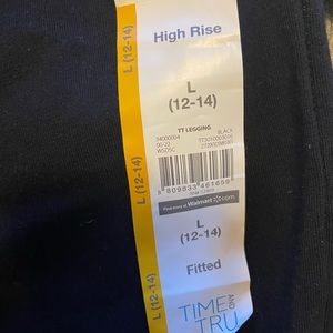 Black cotton leggings